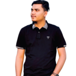 Premium Cotton Polo Shirt – Black